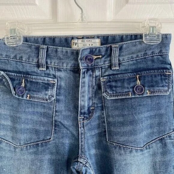 Free People High Waisted Estrella Festival Flares - Picture 3 of 9